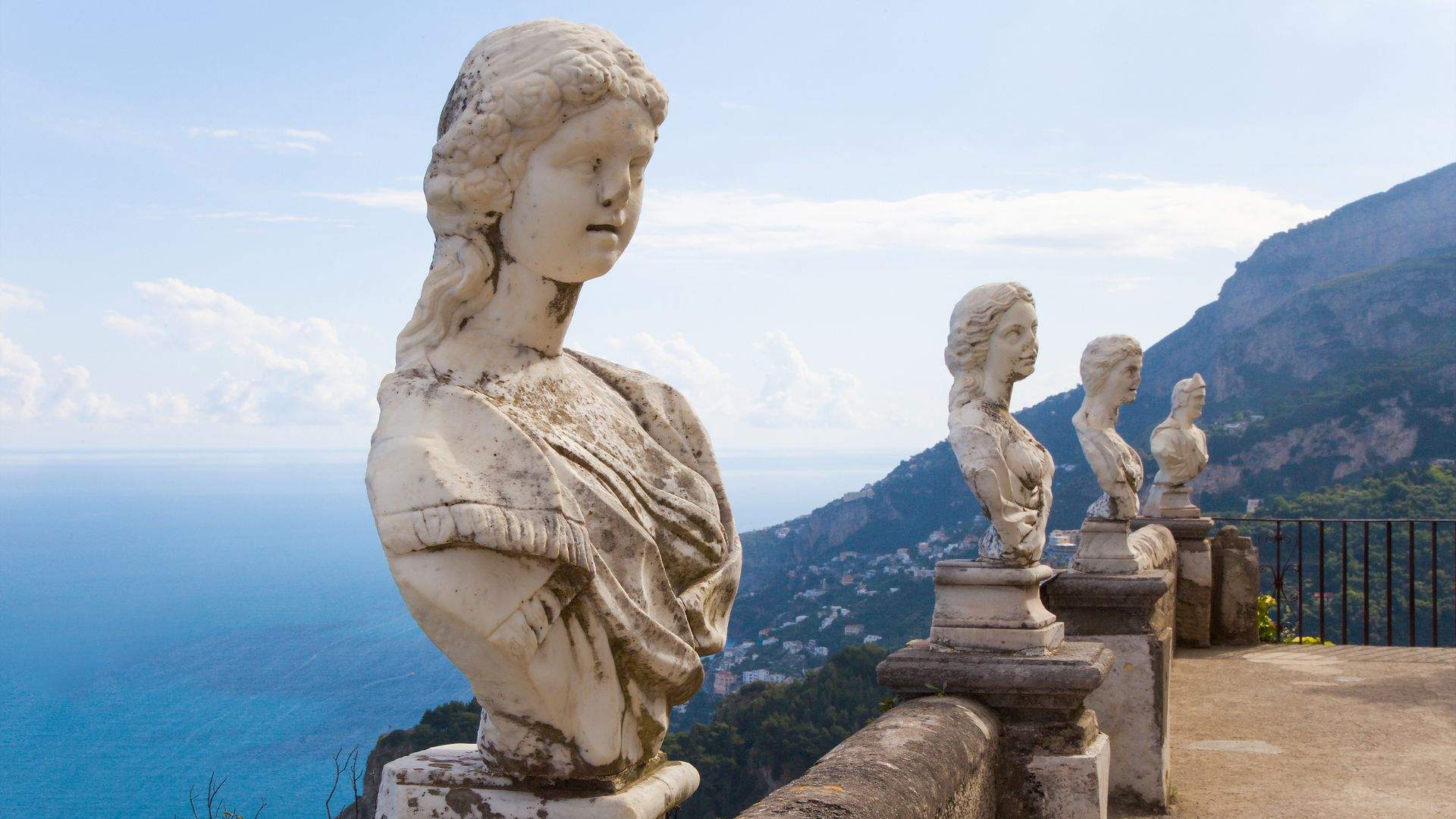 The Terrace of Infinity at Villa Cimbrone, Ravello