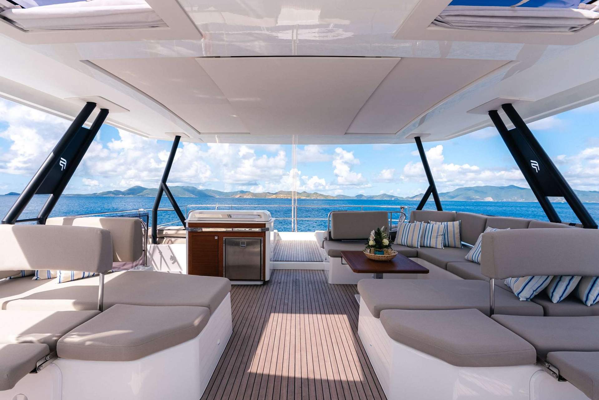 Crewed yacht charter in the BVI