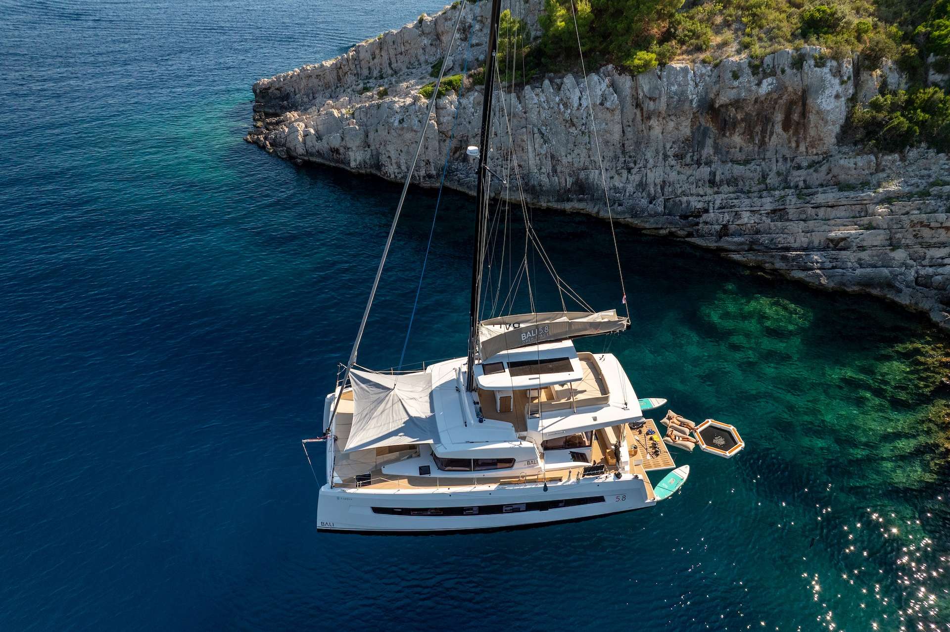 Crewed yacht charter in Croatia