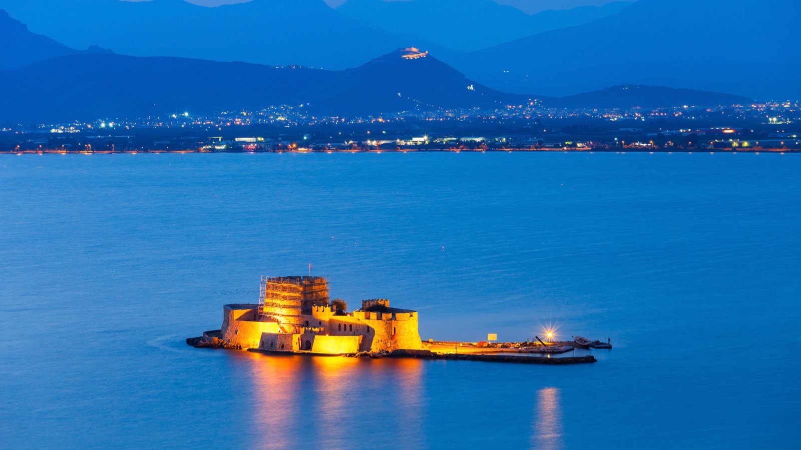 Bourtzi islet off Ermioni.