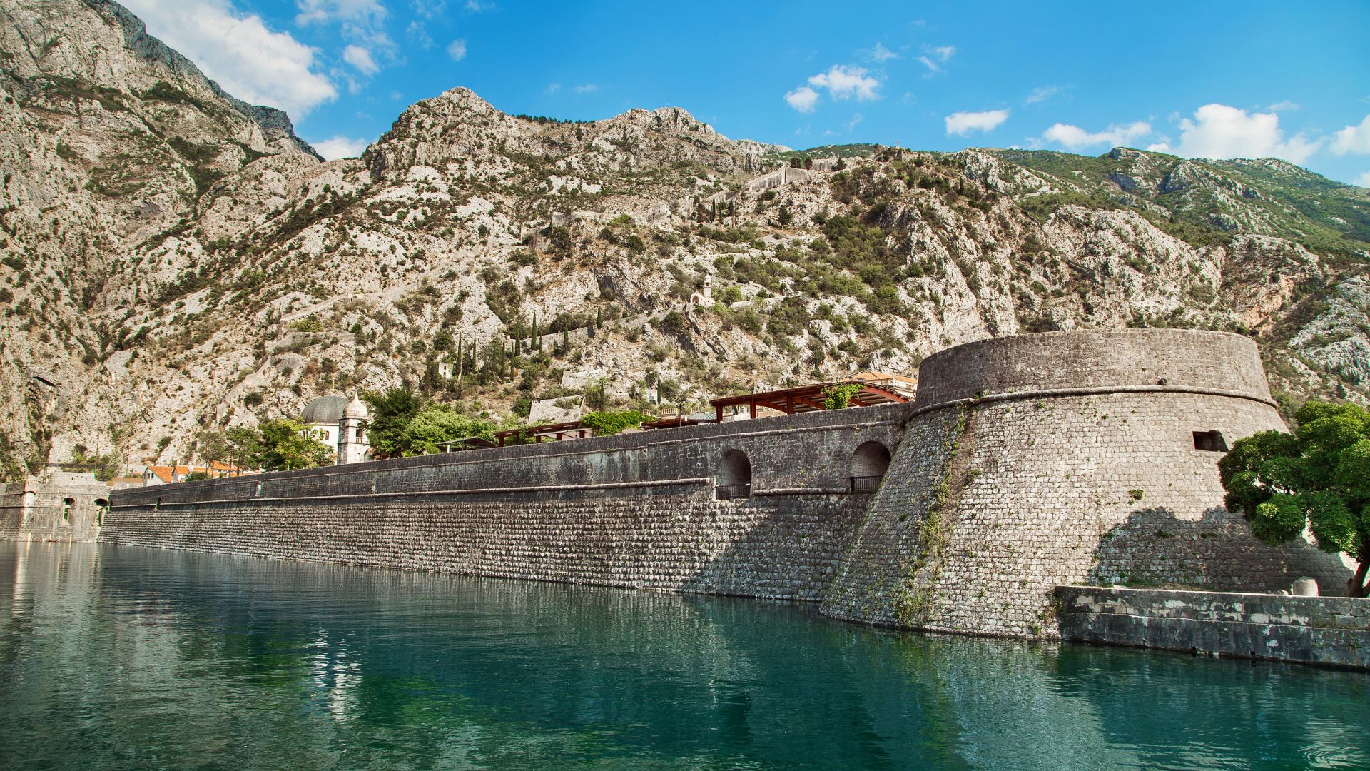 Anchored Under the Mountain Wall