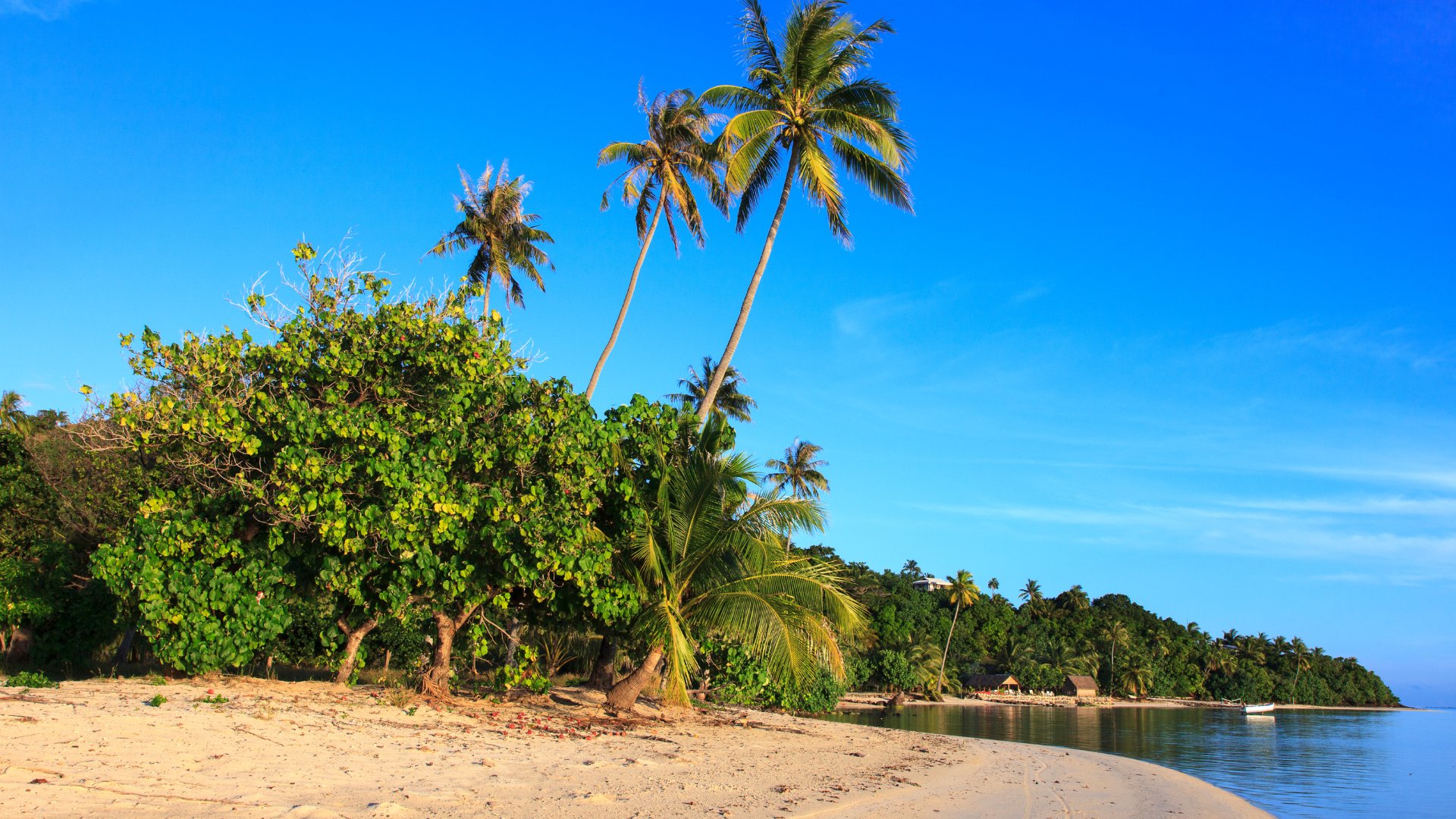 The lagoon at Maupiti, often described as what Bora Bora looked like fifty years ago.