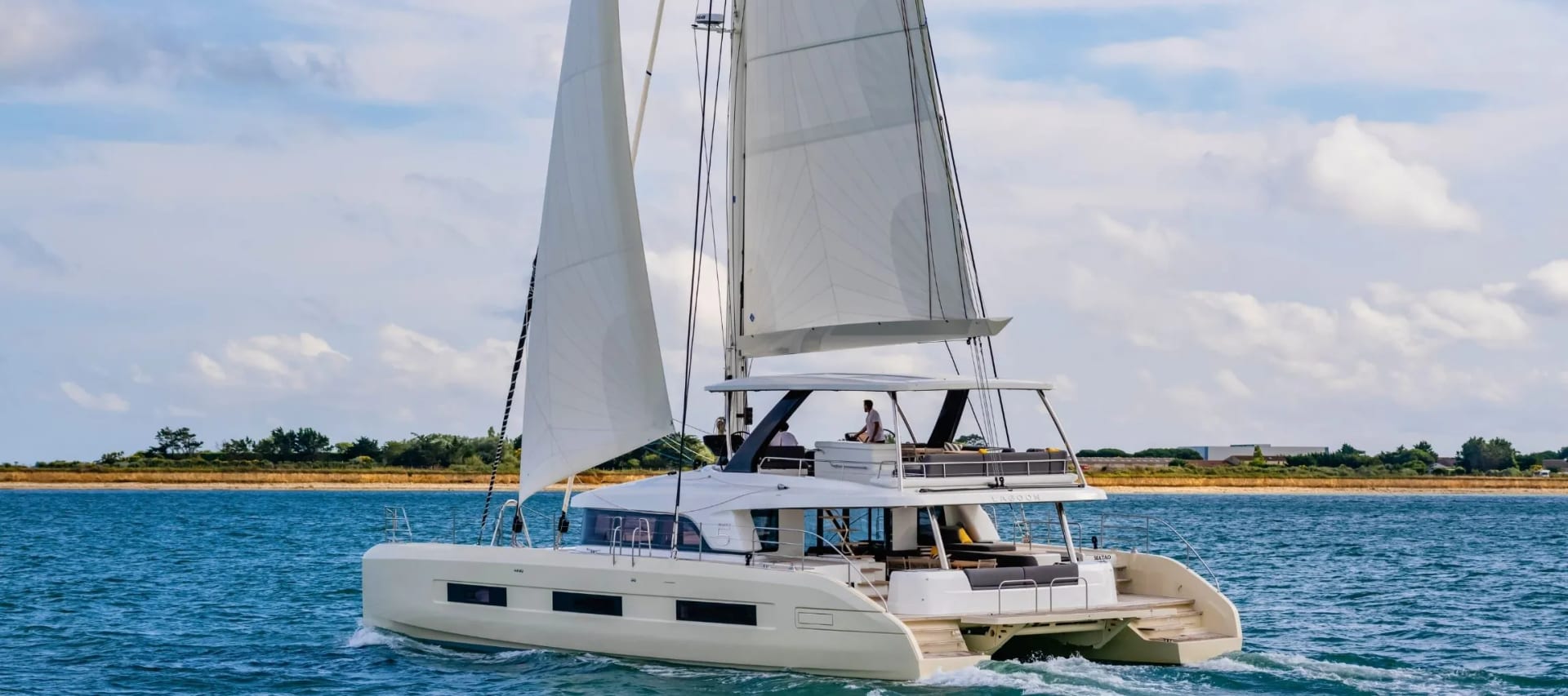 Aura, a 2026  available for charter.