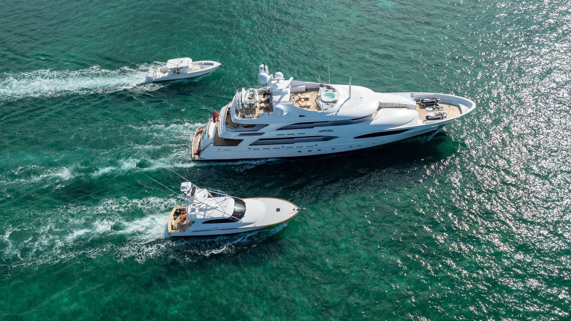 Avalon, a 2009  available for charter.