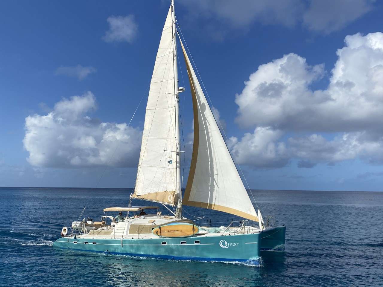 Quest, a 1991  available for charter.