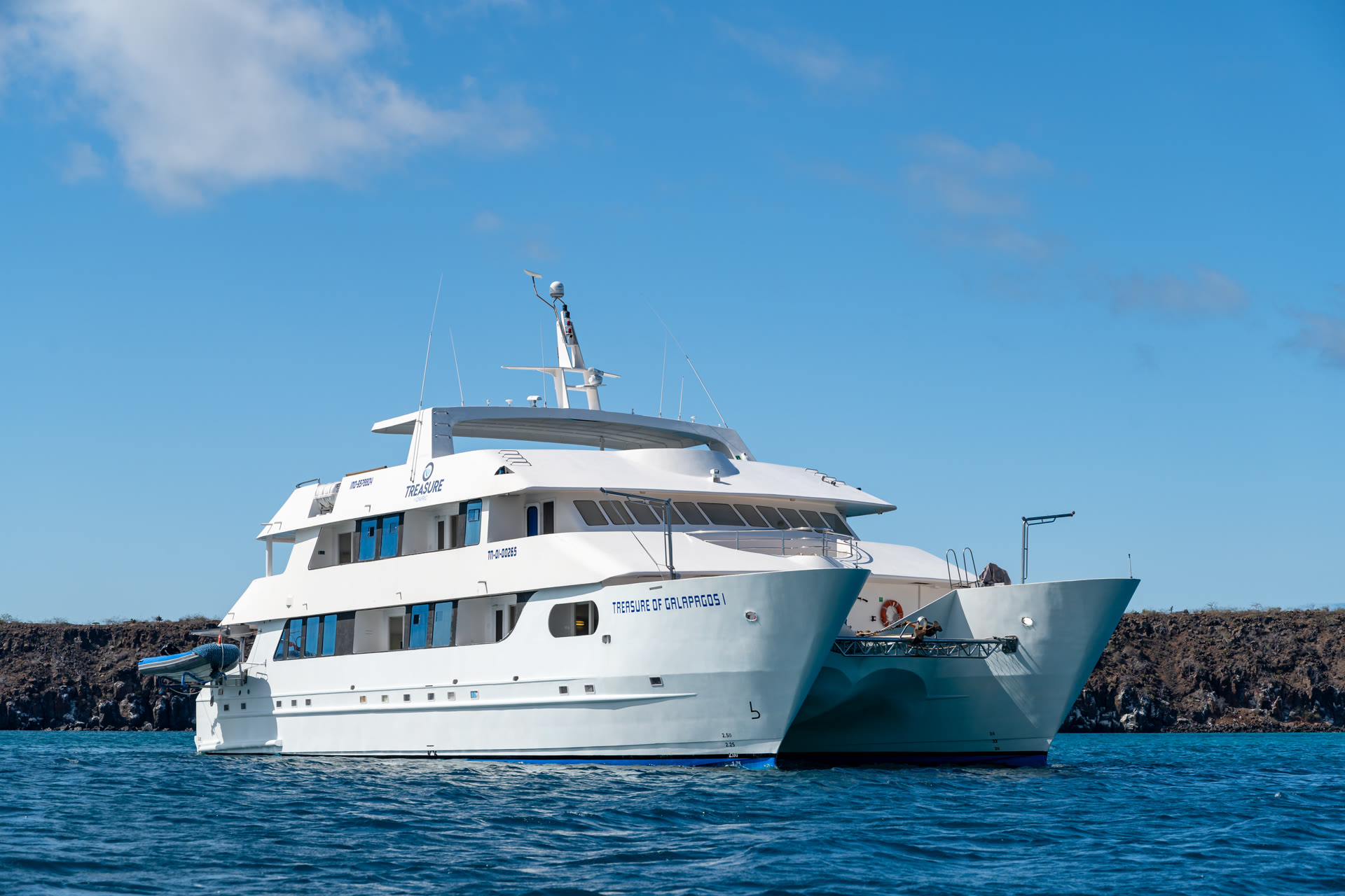 Treasure, a   available for charter.
